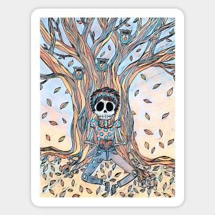 Lively Bones Reading Sticker